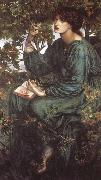 Dante Gabriel Rossetti Dagdrommen oil on canvas